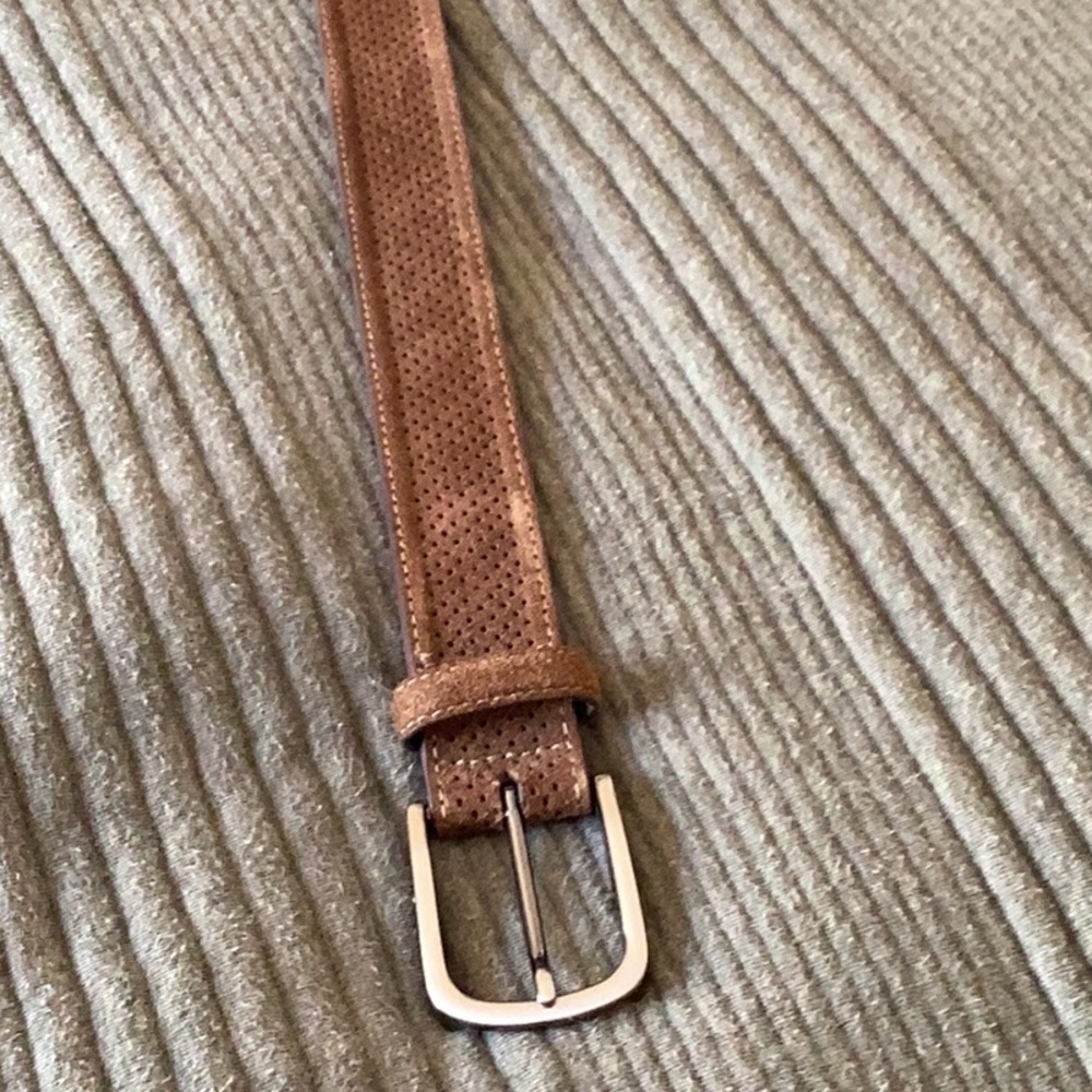 Johnson & Murphy Brown Belt Size 34